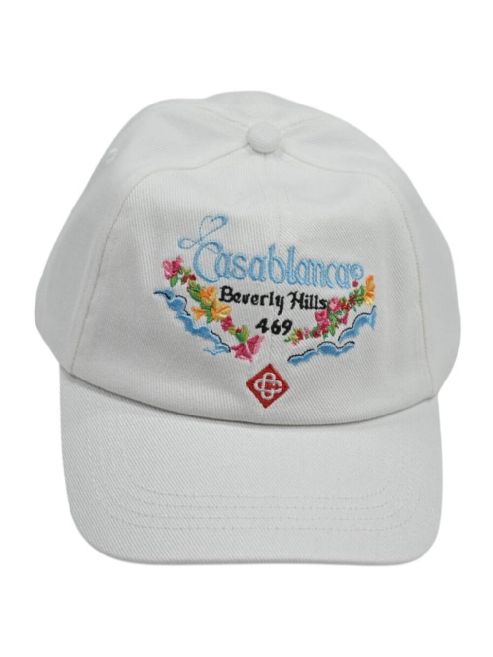Casablanca Happiness is California Cap in White